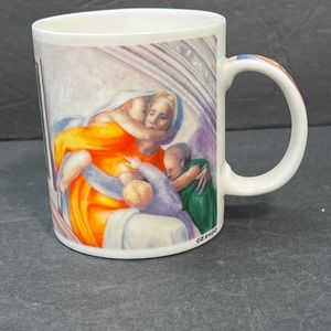 Zengo Chaleur Mug 16oz Master Renaissance Sistine Chapel Michelangelo Art